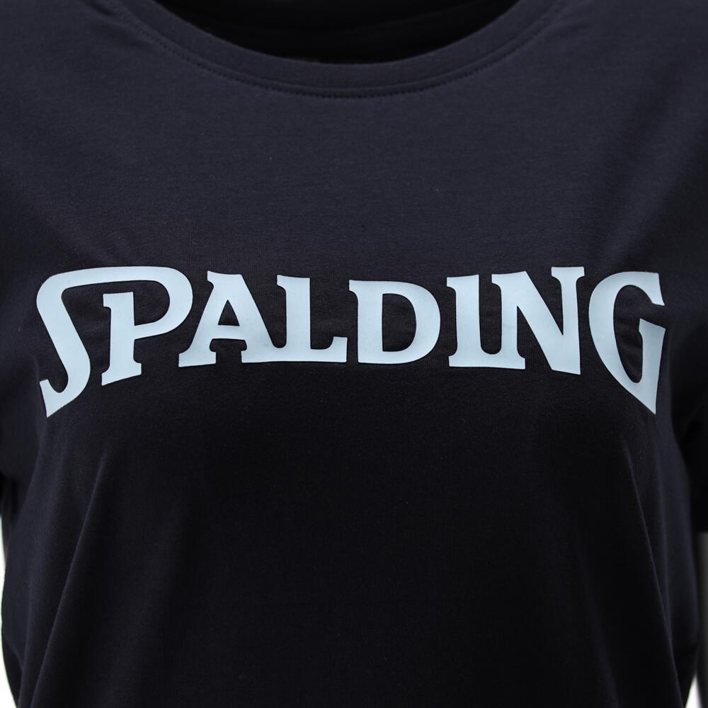 TEE-SHIRT LOGO FEMME DE BASKET navy-light blue Spalding 2/5