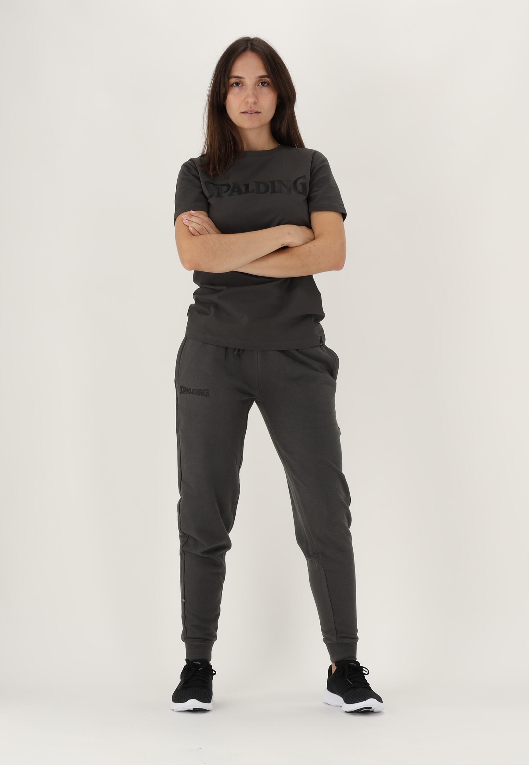 PANTALON DE JOGGING FEMME DE BASKET charcoal-black Spalding 5/5
