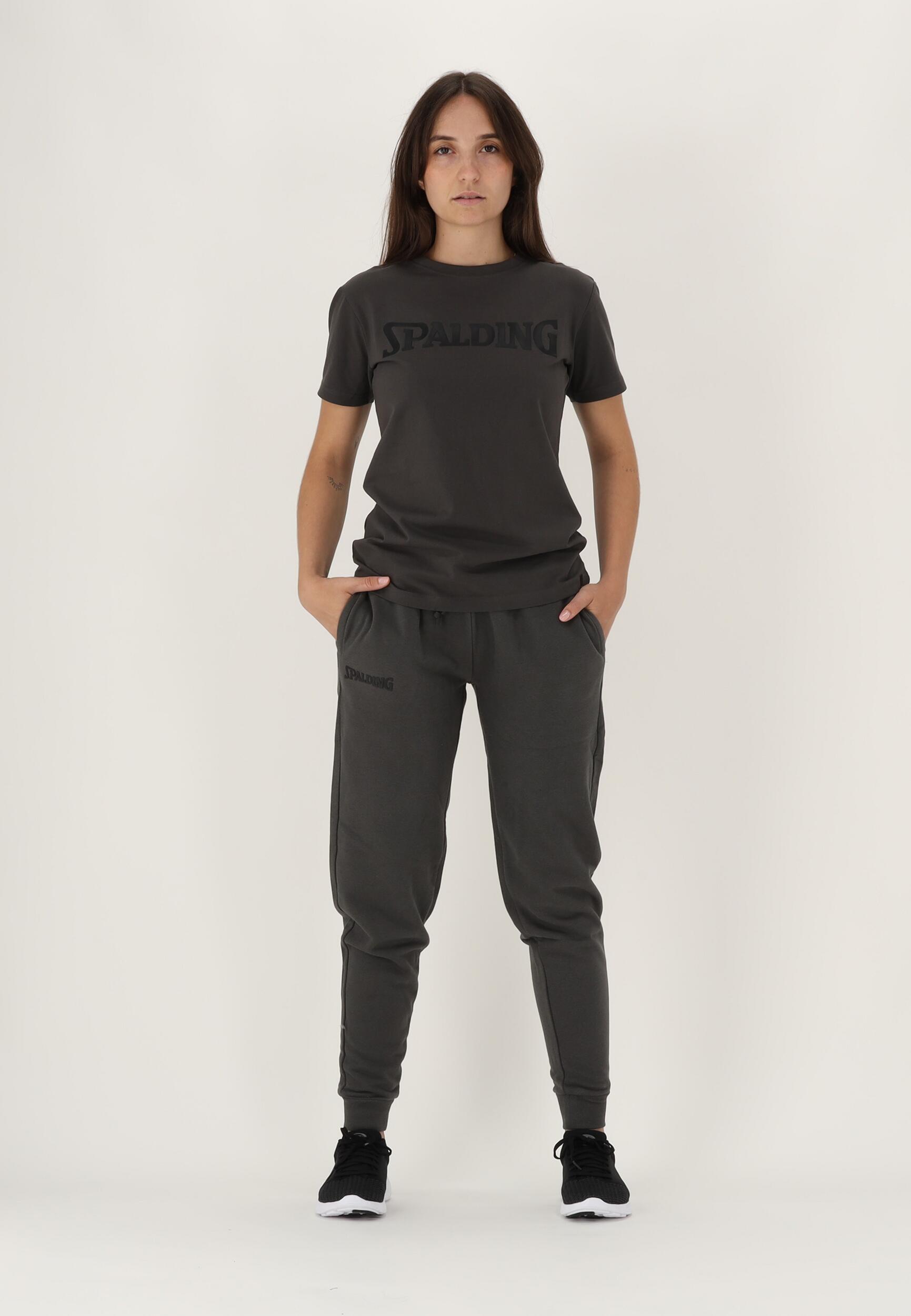 PANTALON DE JOGGING FEMME DE BASKET charcoal-black Spalding 4/5