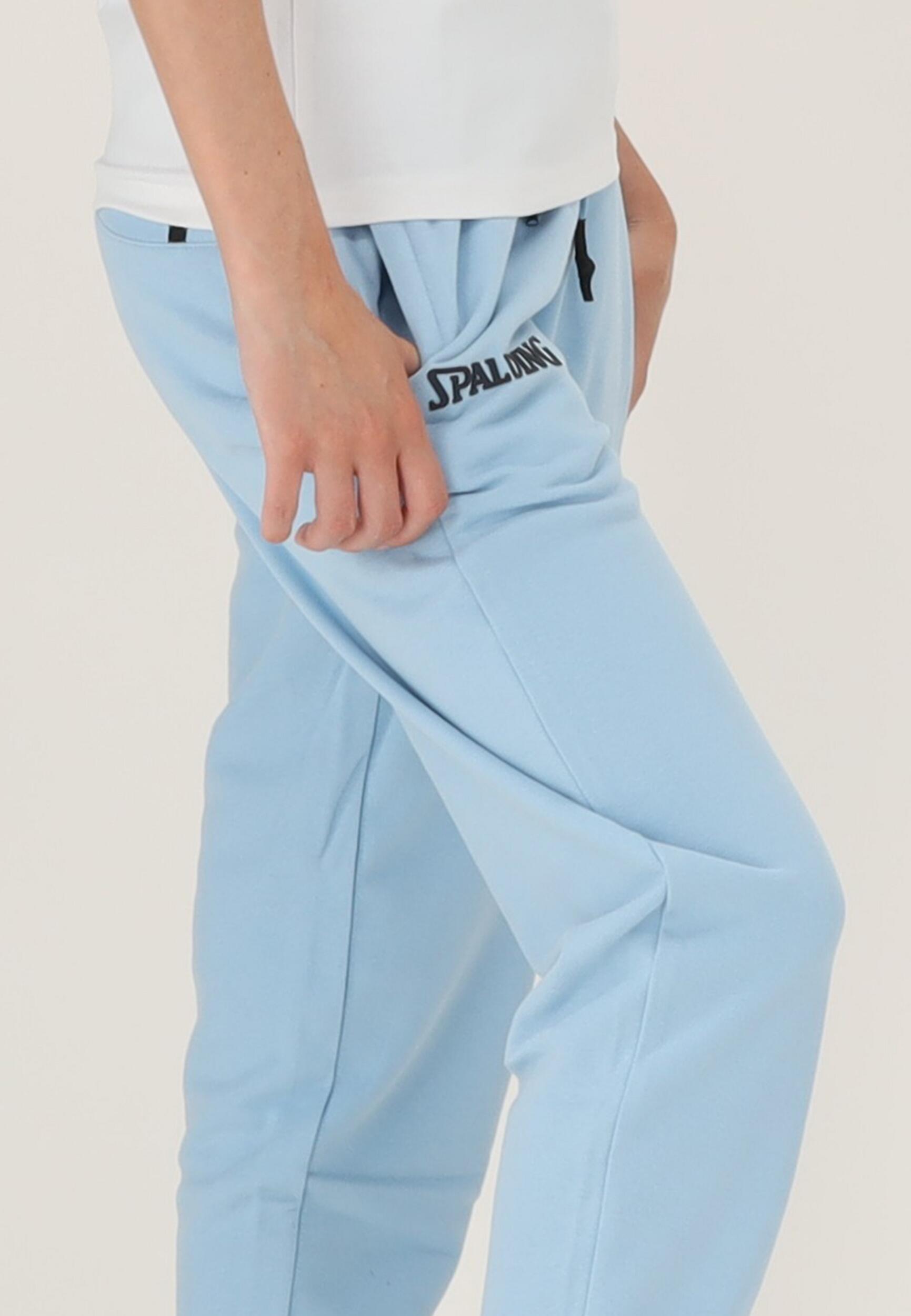 PANTALON DE JOGGING FEMME DE BASKET light blue-navy Spalding 4/5
