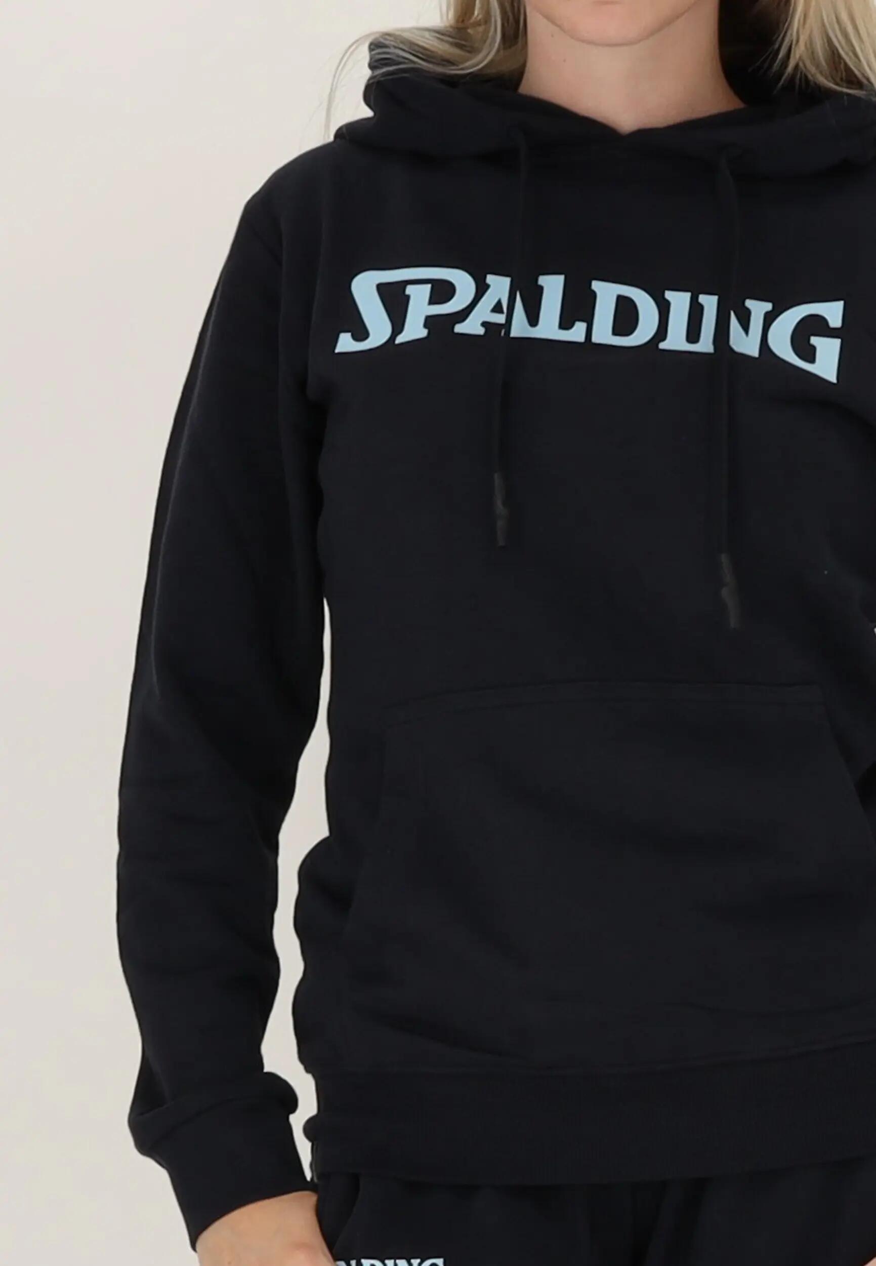HOODIE FEMME DE BASKET navy-light blue Spalding 5/5