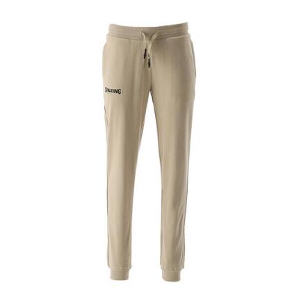 PANTALON DE JOGGING FEMME DE BASKET beige-black Spalding