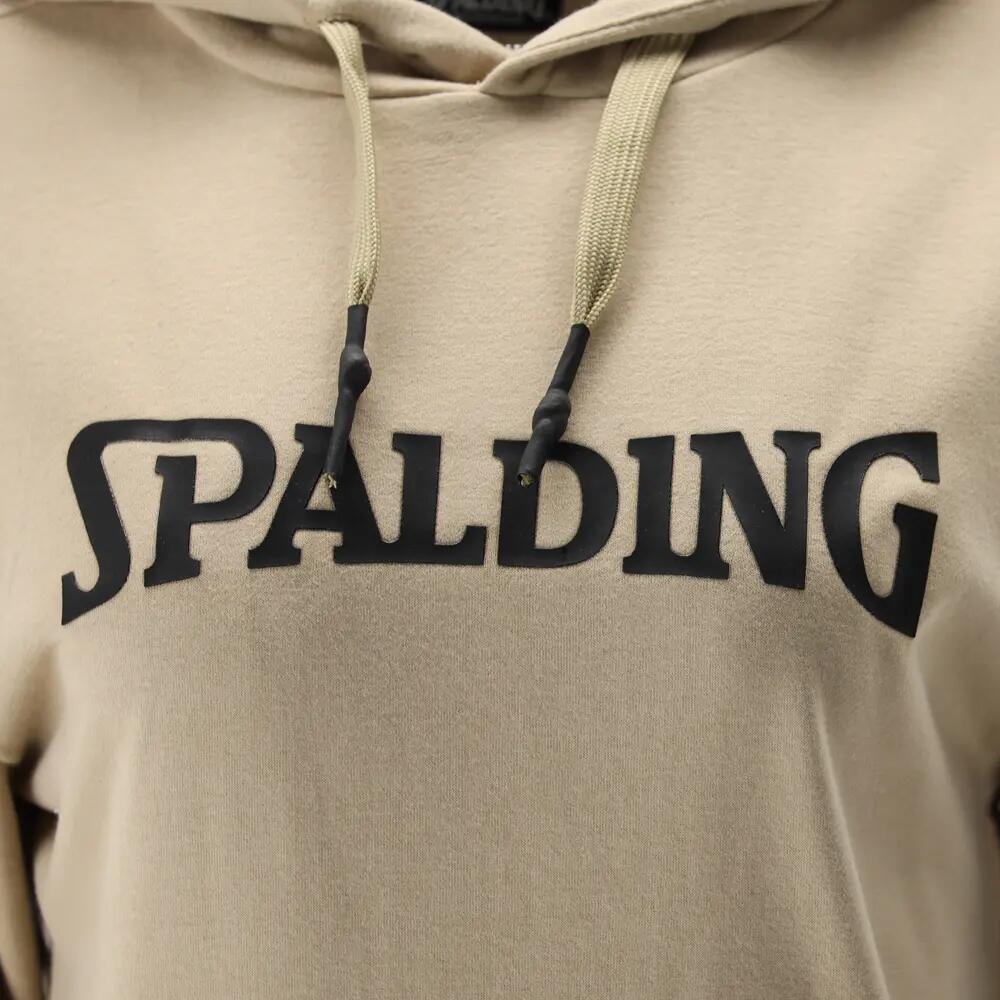 HOODIE FEMME DE BASKET beige-black Spalding 2/5