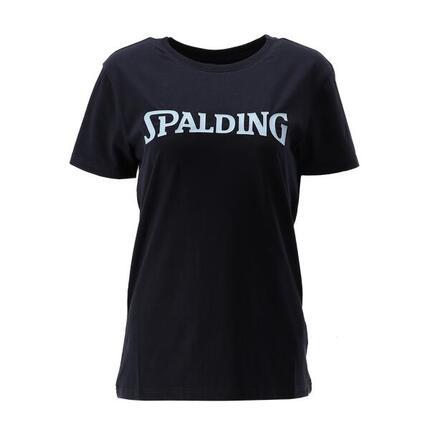 TEE-SHIRT LOGO FEMME DE BASKET navy-light blue Spalding