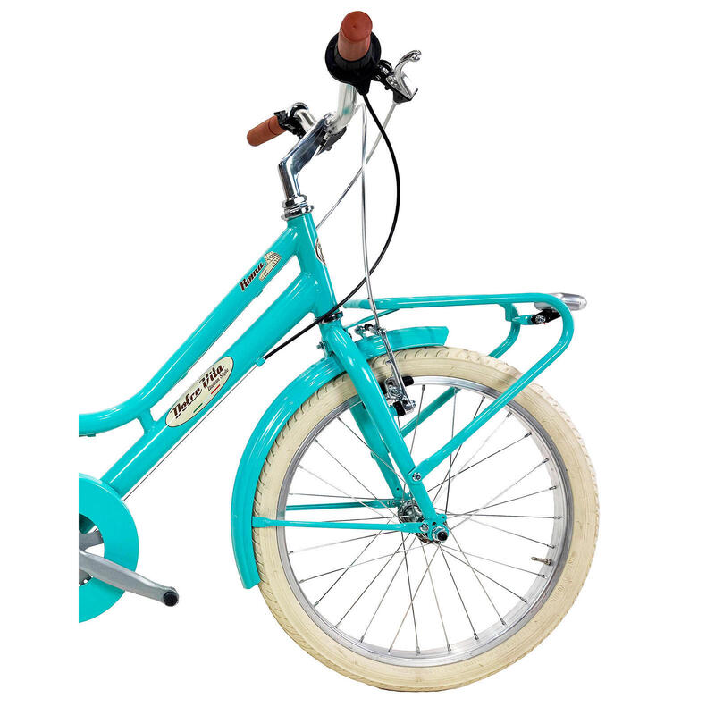 Vélo de Fille Dolce Vita by Canellini ROMA 20" 6V - Tiffany