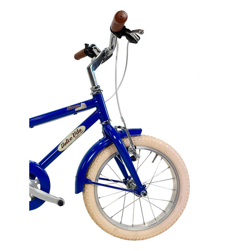 Bicicletă pentru băieți Dolce Vita by Canellini ROMA 16" - Albastru