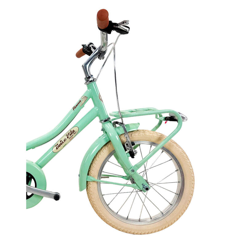 Vélo de Fille Dolce Vita by Canellini ROMA 16" - Vert Clair
