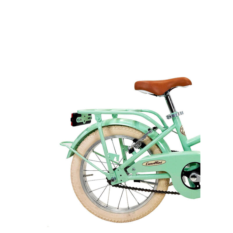 Vélo de Fille Dolce Vita by Canellini ROMA 16" - Vert Clair