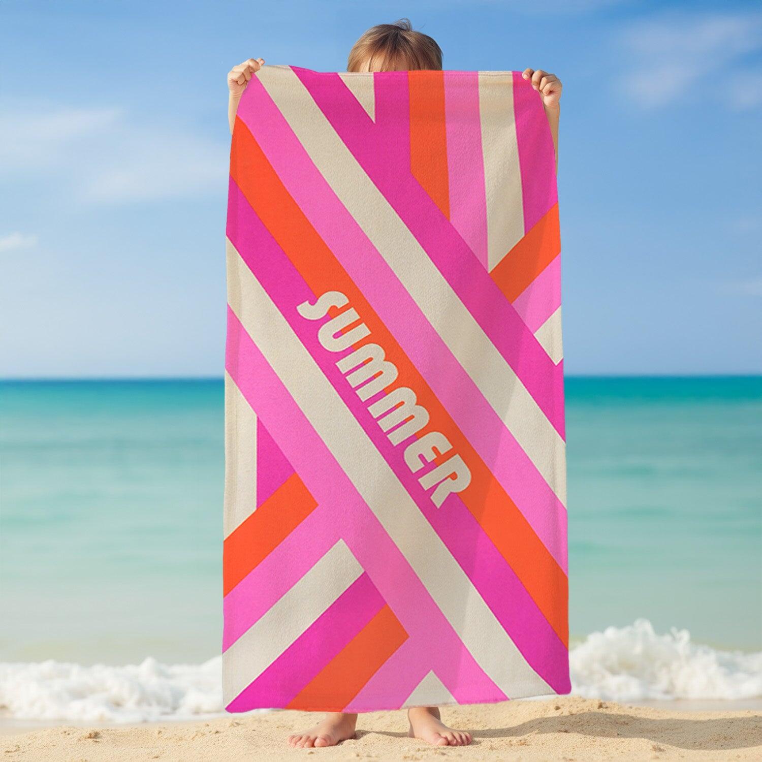 Toalla de playa de microfibra - Rauyre-Pop - 75x150cm - 220g/m² 2/4