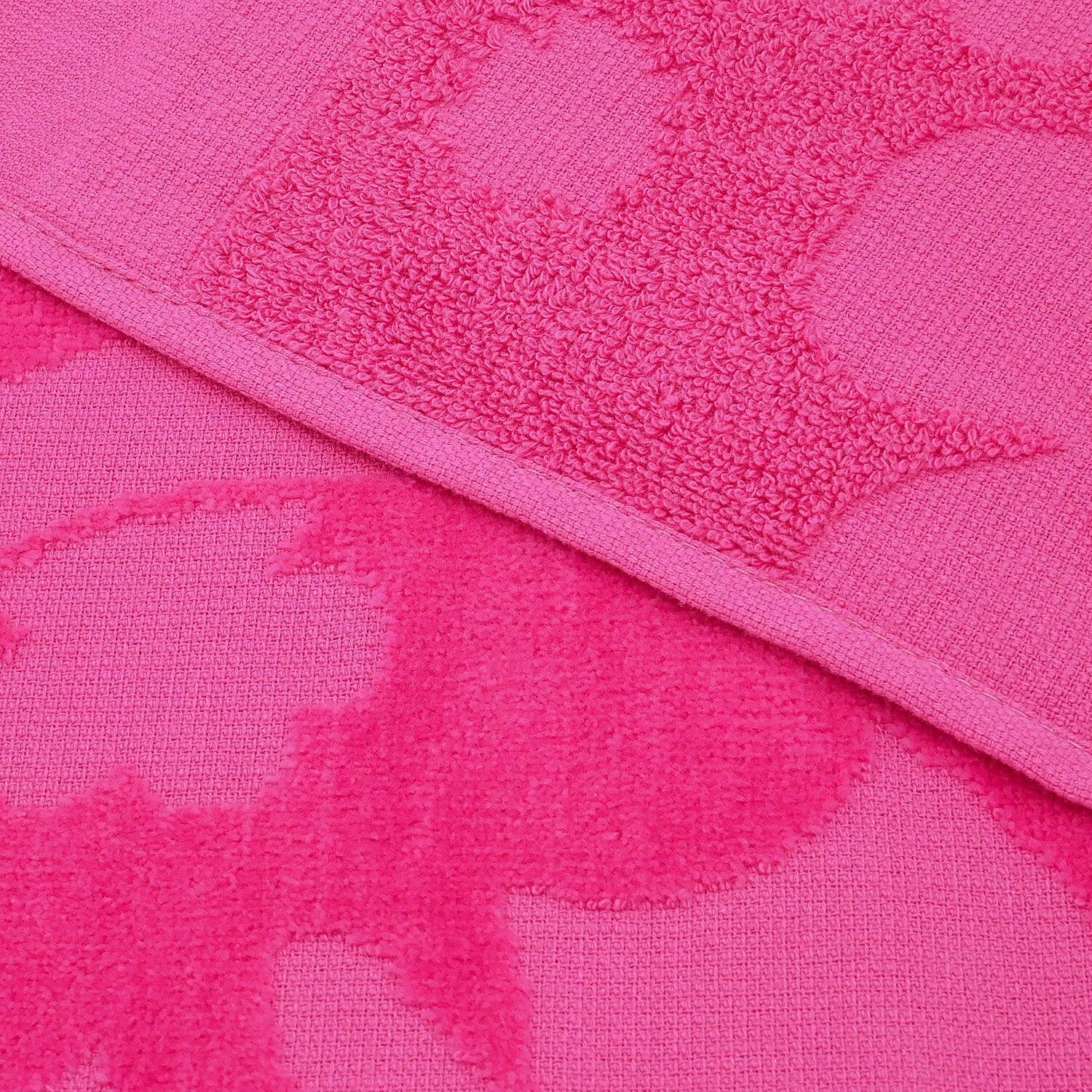 Serviette de plage éponge velours Jacquard ciselée - Kervel - 90x170cm - 340g/m² 3/3