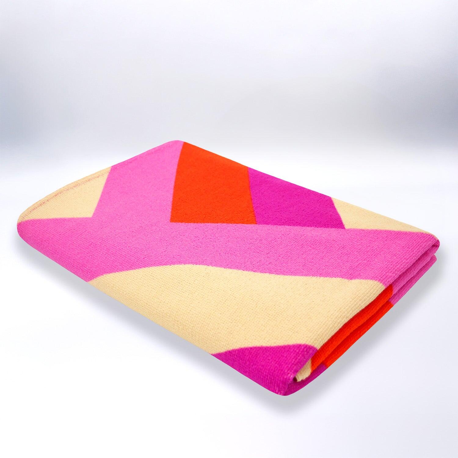 Toalla de playa de microfibra - Rauyre-Pop - 75x150cm - 220g/m² 3/4