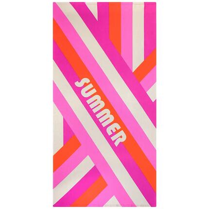 Microvezel strandlaken - Rauyre-Pop - 75x150cm - 220g/m²