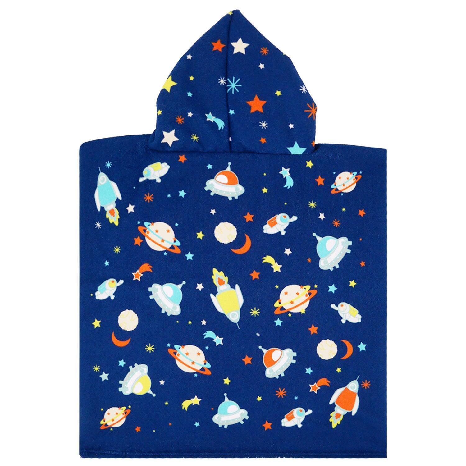Poncho de baño de microfibra - Galaxy - 60 x 60 cm - 250 g/m² 2/2