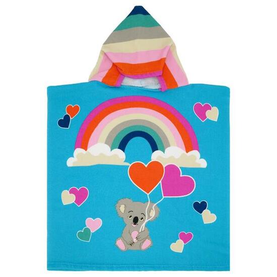 Poncho de bain microfibre - Koala - 60x60cm - 250g/m²