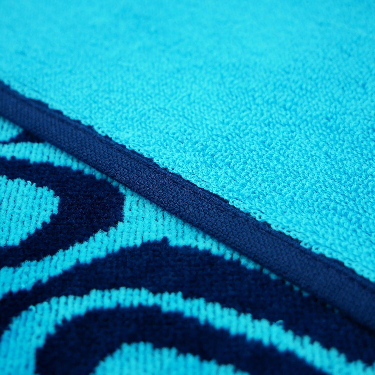 Serviette de plage éponge velours Jacquard - Nonza - 90x170cm - 400g/m² 4/4