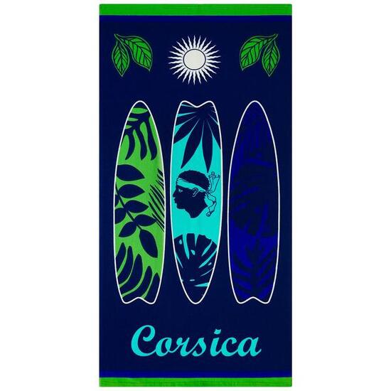 Serviette de plage microfibre enfant - Algajola - 70x140cm - 250g/m²