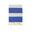 Fouta plate traditionnelle Bleu 100x200 190g/m² - Transat Royal