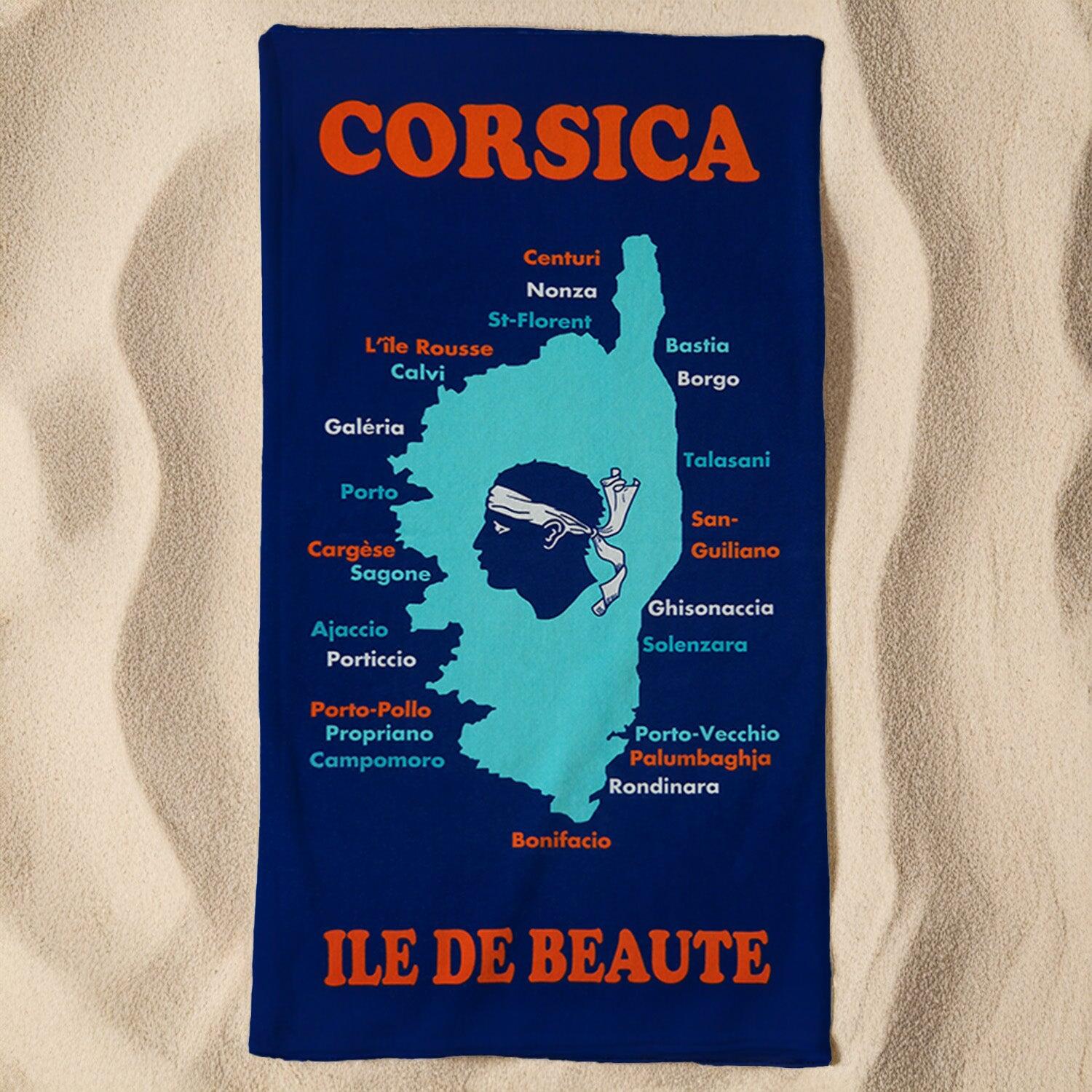 Mikrofaser-Strandtuch – Insula – 90x170cm – 250g/m² 2/4