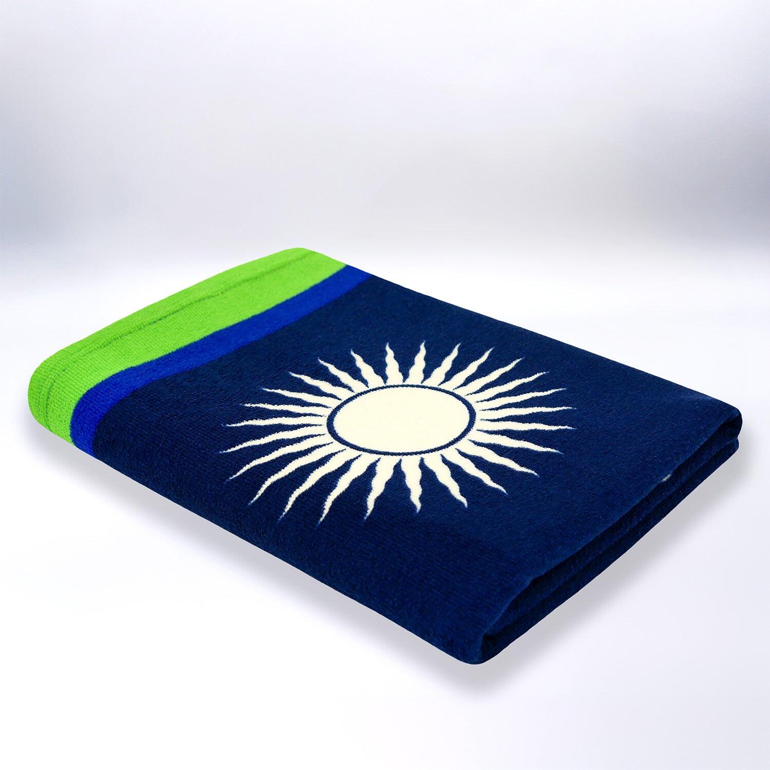 Serviette de plage microfibre enfant - Algajola - 70x140cm - 250g/m² 3/4