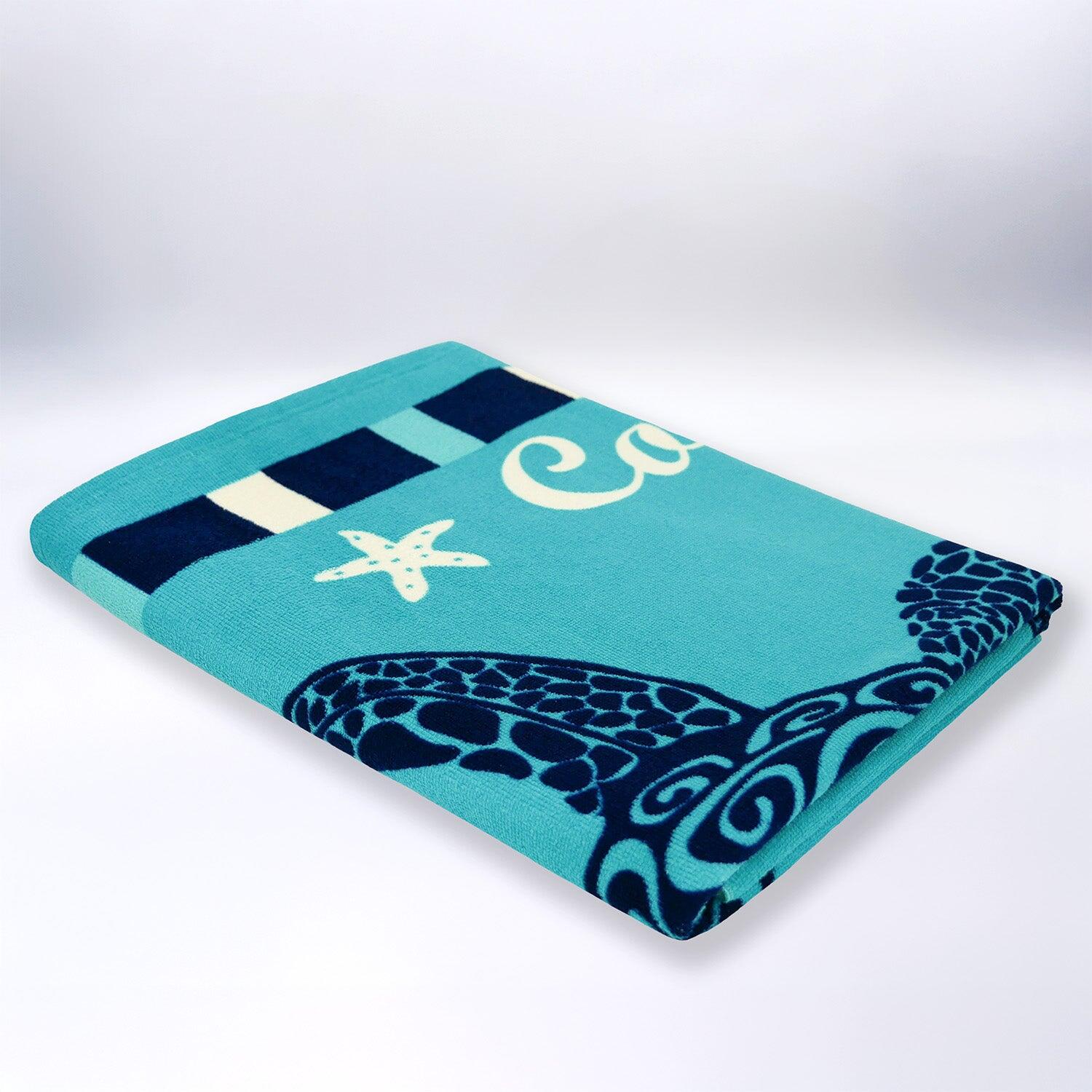 Toalla de playa de microfibra - Piana - 90x170cm - 250g/m² 3/4