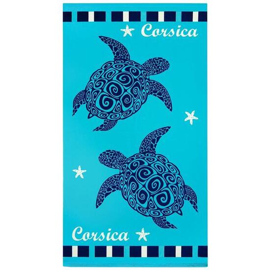Serviette de plage microfibre - Piana - 90x170cm - 250g/m²