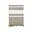 Fouta doublée éponge Beige 90x170 340g/m² - Caraibes Taupe