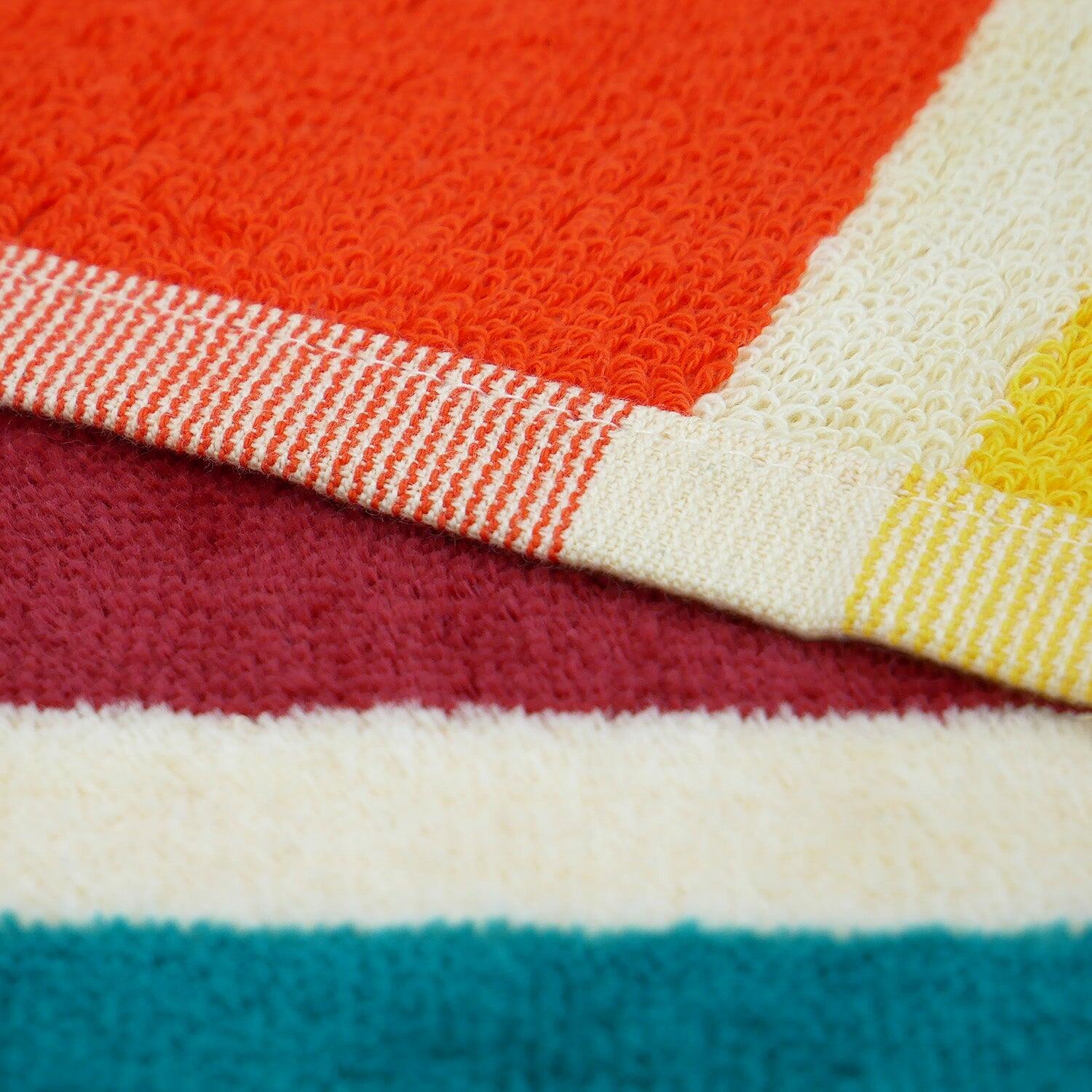 Serviette de plage XL éponge velours Jacquard - Malaga - 140x180cm - 400g/m² 4/4