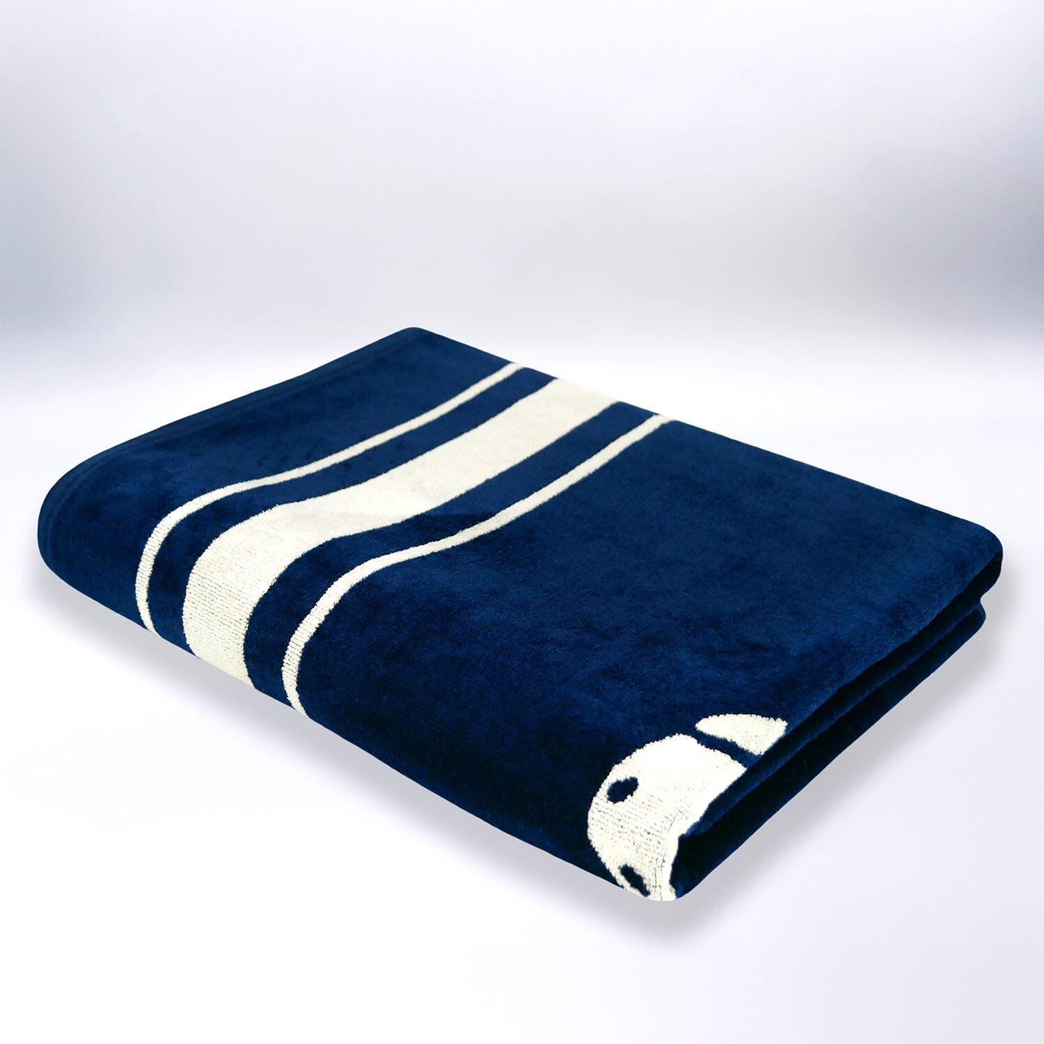 Telo mare in spugna velour Jacquard - Sistelo - 90x170 cm - 400 g/m² 3/4