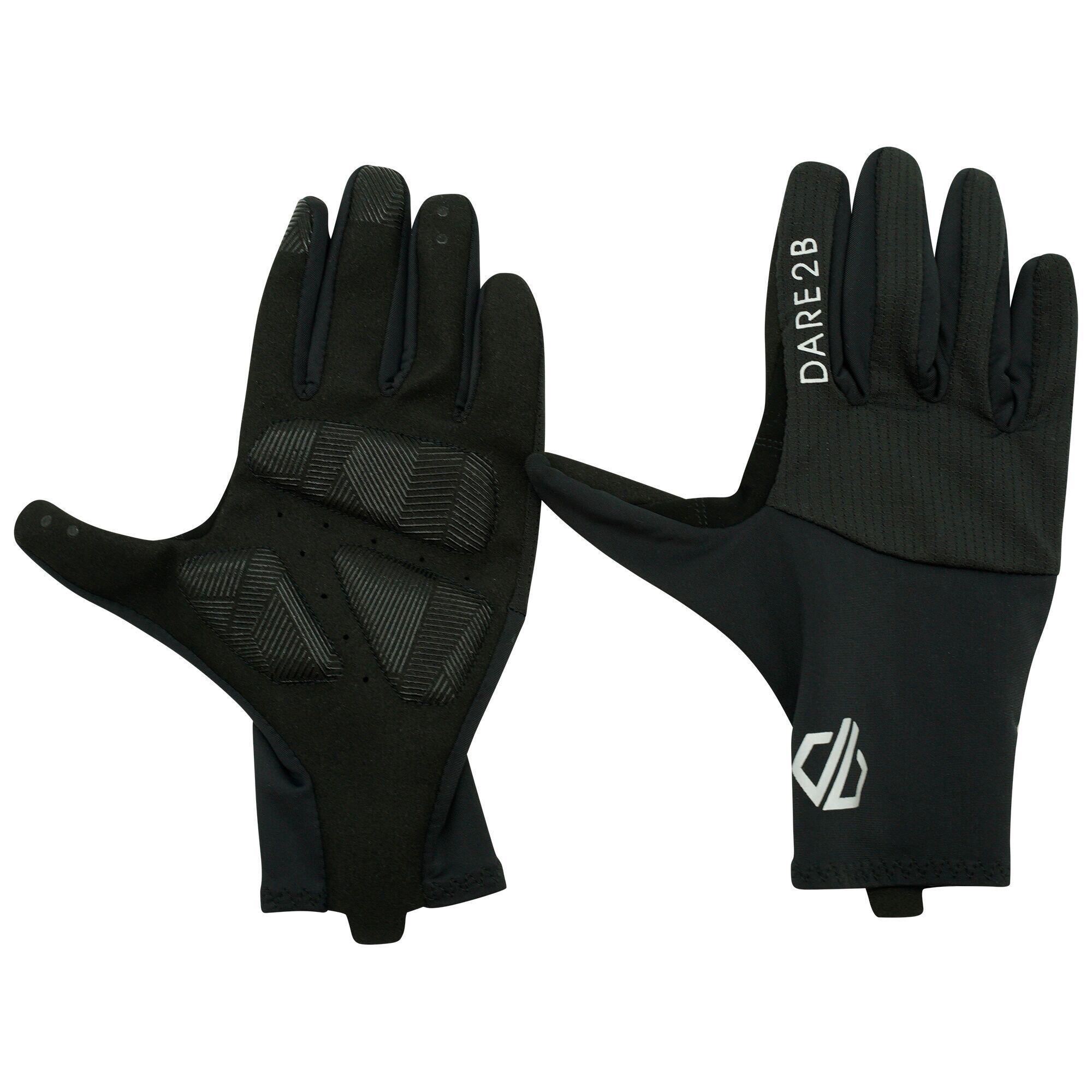 Gants De Cyclisme FORCIBLE Homme (Noir) 3/4
