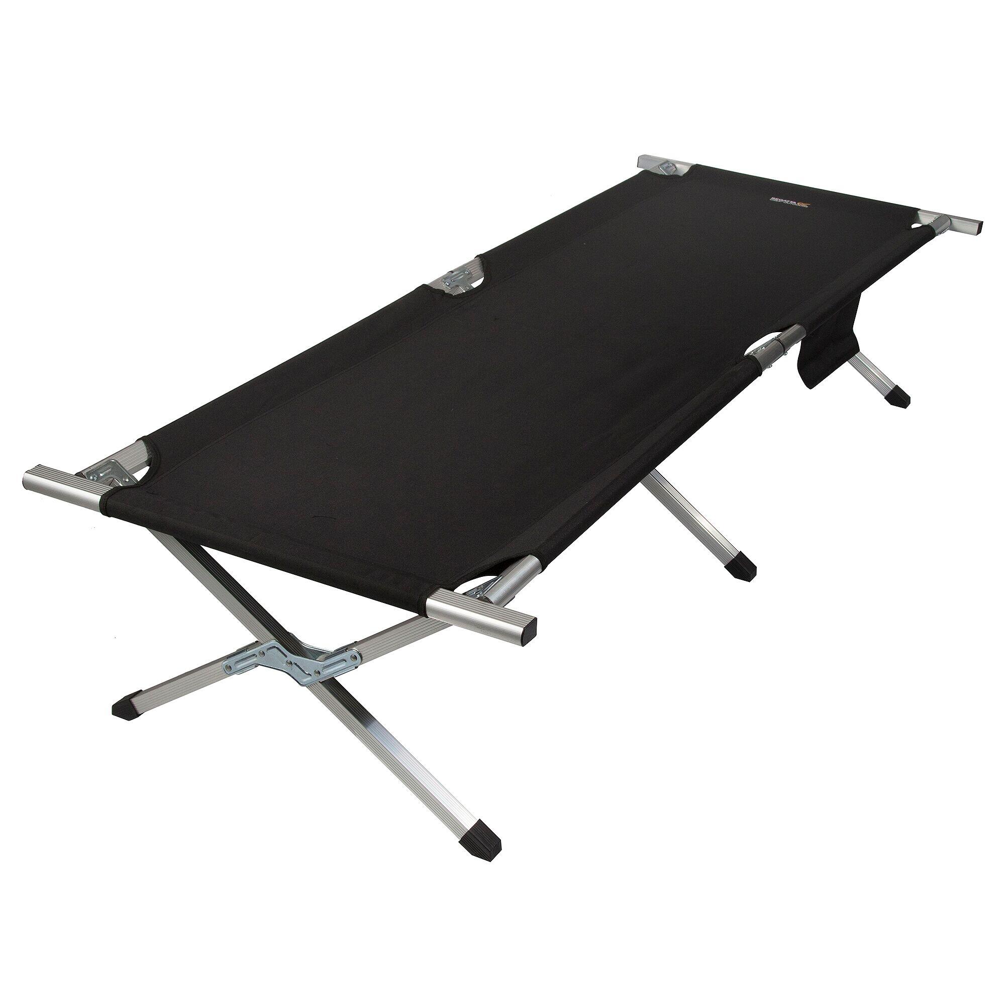 Regatta - Renata Lit De Camping Pour Adulte - Noir - Lit De Camps - Noir - Taille Unique - Decathlon