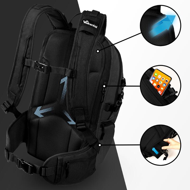 Mochila trekking natureza viagem impermeável 22 L - Explorer