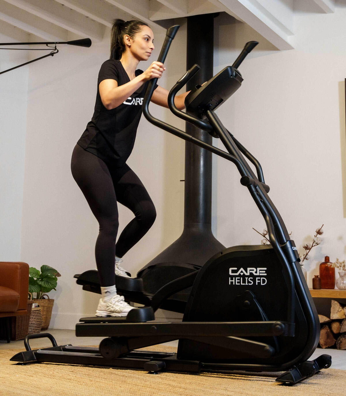 Vélo elliptique HELIS FD auto-alimenté - CARE - ergomètre connecté 5/8