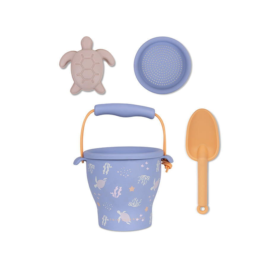 Swim Essentials | Blauwe Zeedieren Strandspeelset 2/6