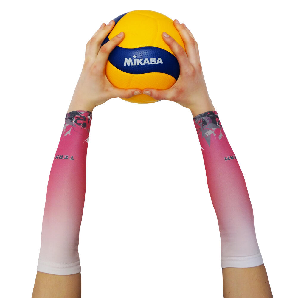 Rękawki siatkarskie unisex JG TEAM bioactiv midi 3/4