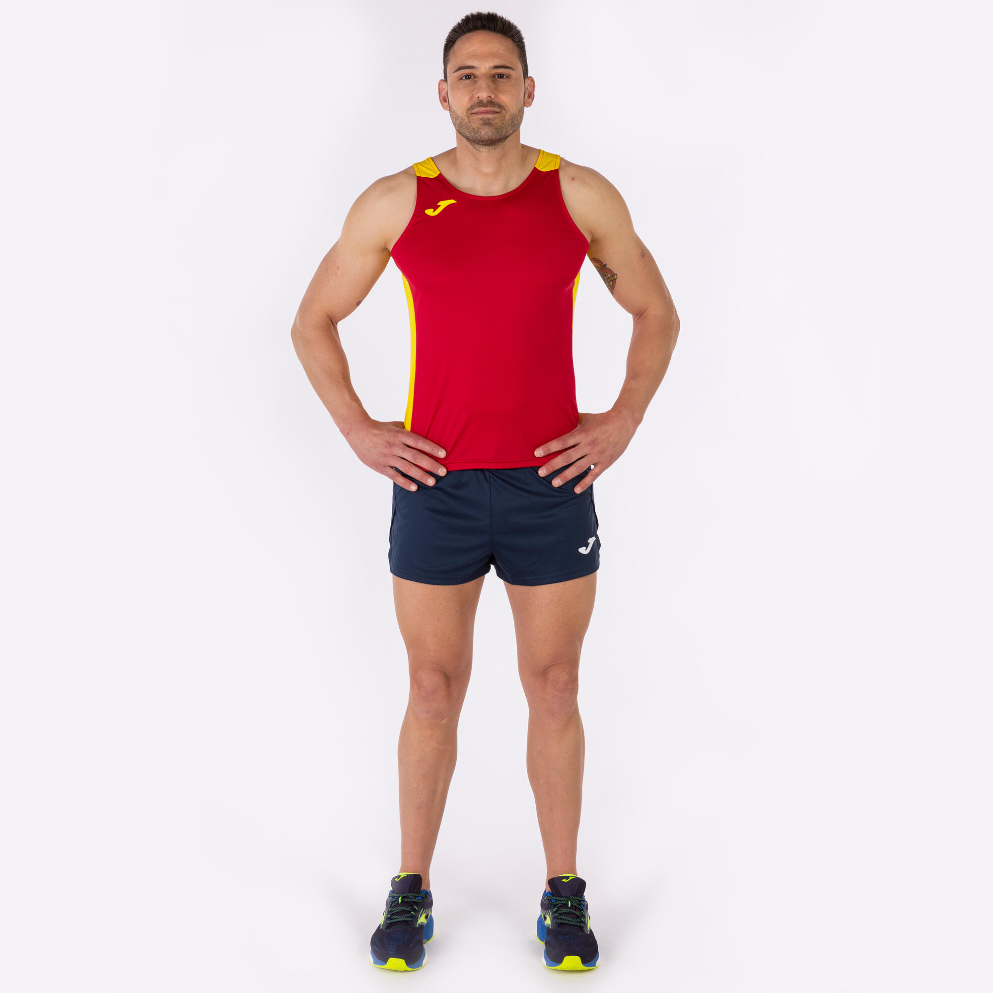 Débardeur Running Homme Joma Record II Rouge 4/5