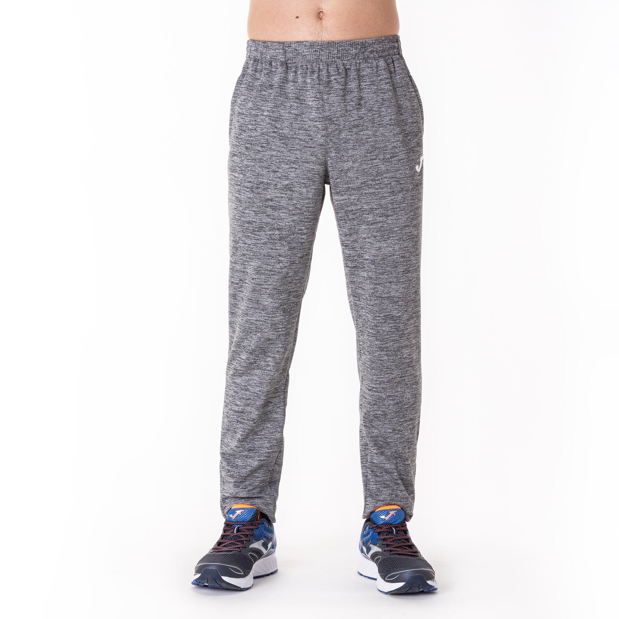 Pantalon Football Homme Joma Elba Gris Melange 2/5