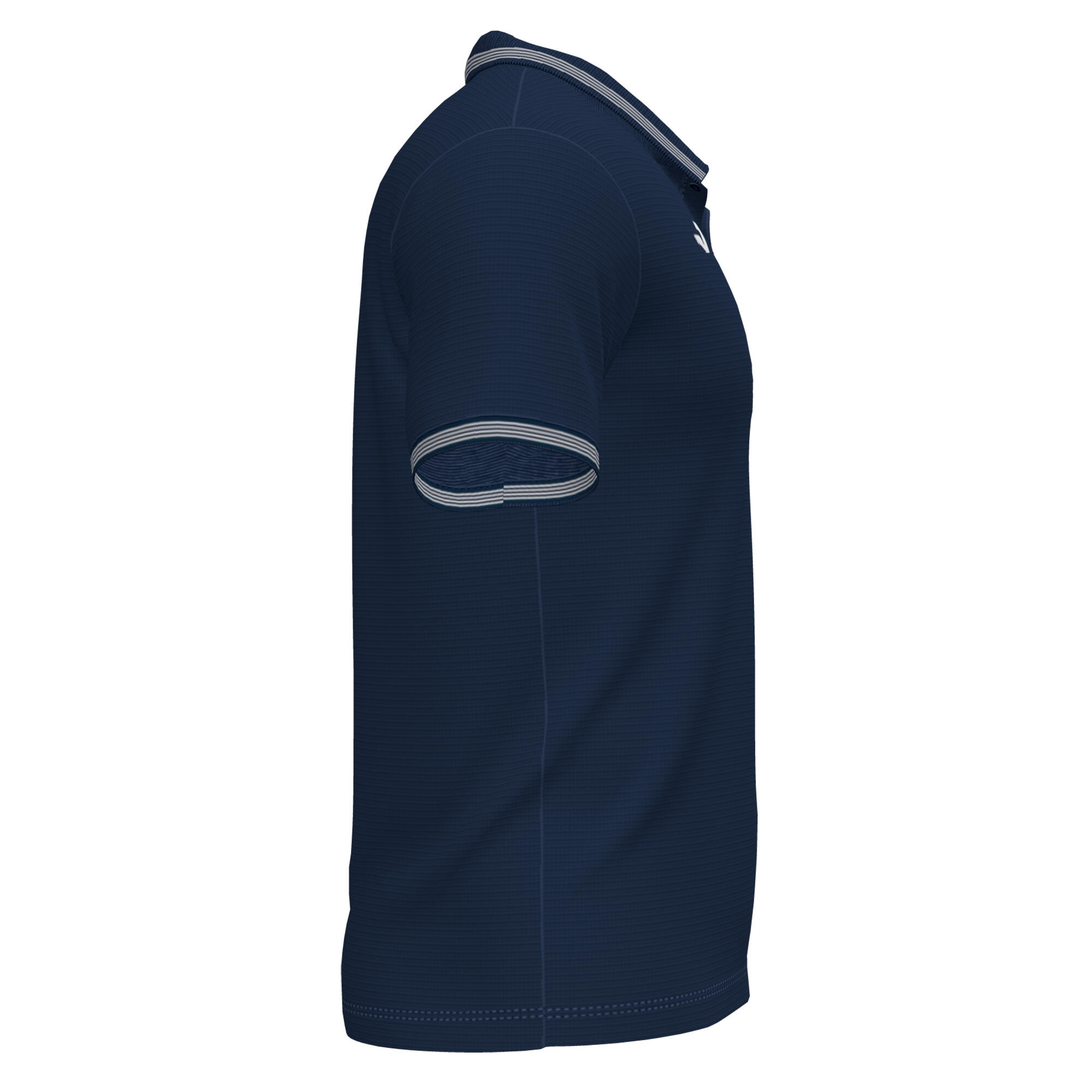 Polo Manches Courtes Football Homme Joma Campus III Bleu Marine 4/4