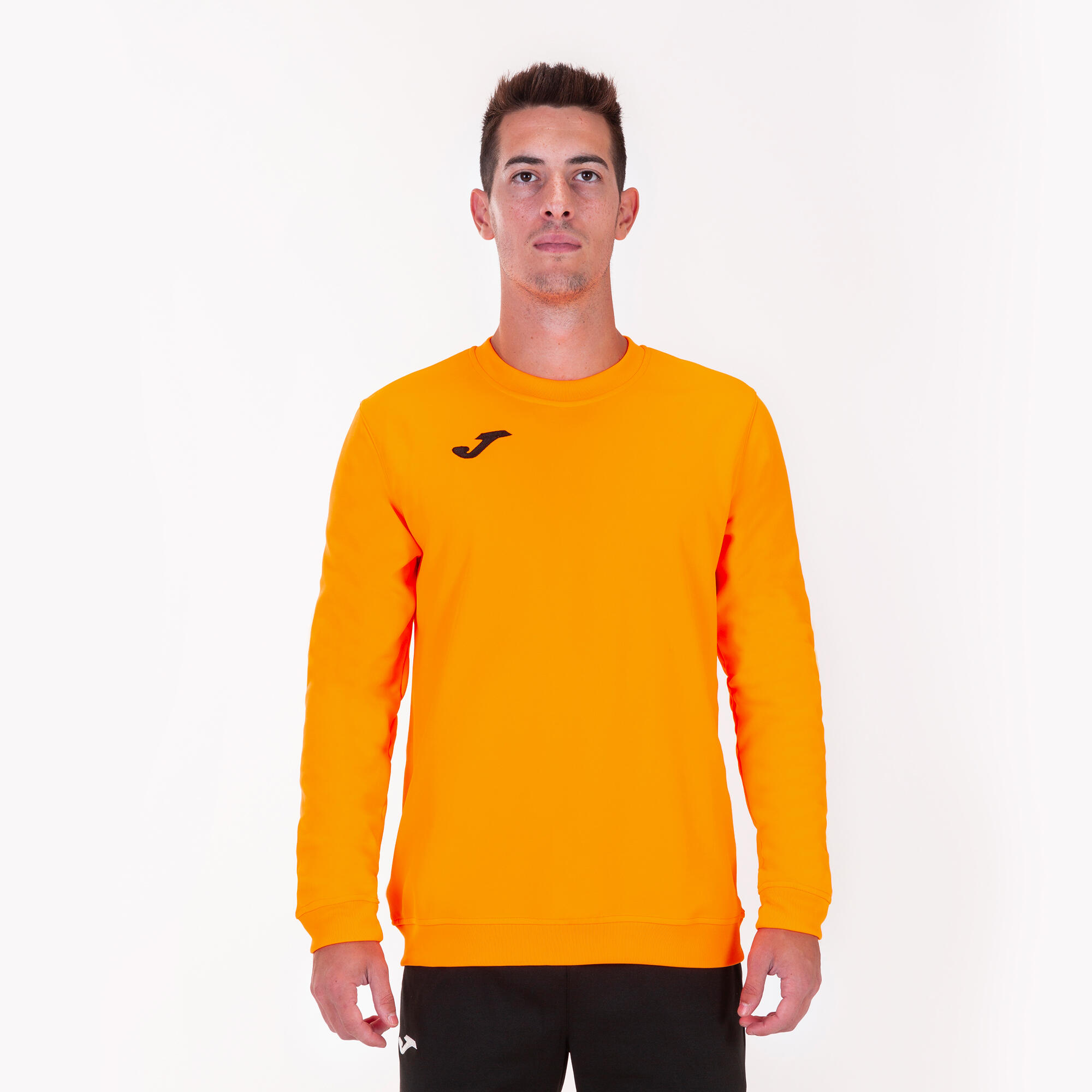 Sweat-Shirt Football Homme Joma Cairo II Orange Fluo 2/7