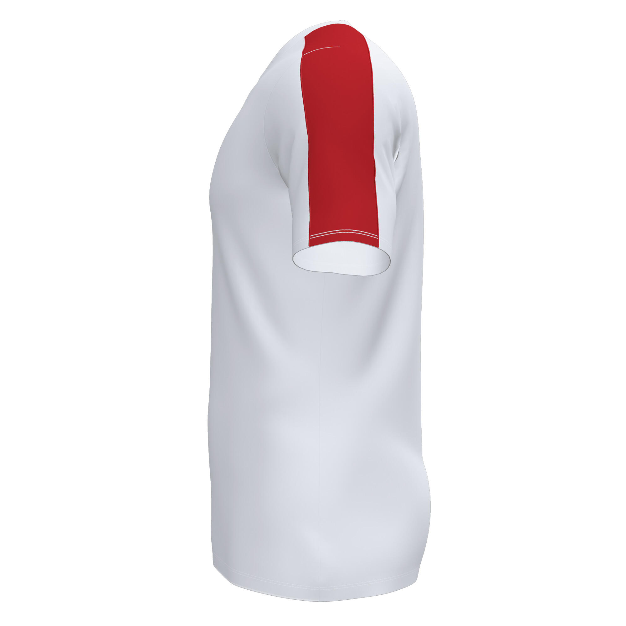 T-Shirt Manga Curta Futebol Homem Joma Academy III Branco 2/4