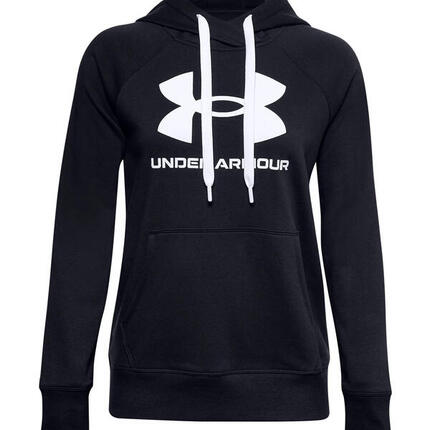 Capuche Under Armour Rival Fleece Logo, Noir, Hommes