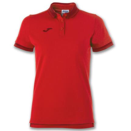 Polo Manches Courtes Femme Joma Bali II Rouge