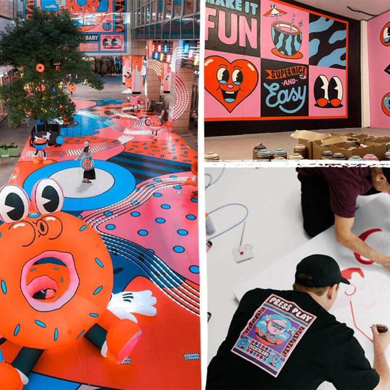 YEYE WELLER x MATCHU - Deska SUP pneumatyczna - Limited Art Collection