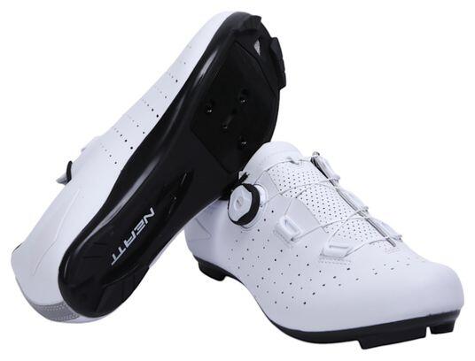 Paar Neatt Asphalte Elite White Road Shoes 7/7