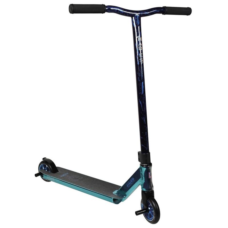Trottinette freestyle TALOS - Bleu néon