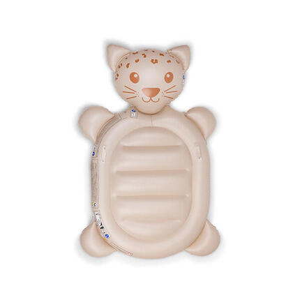 Matelas de piscine gonflable marron animaux
