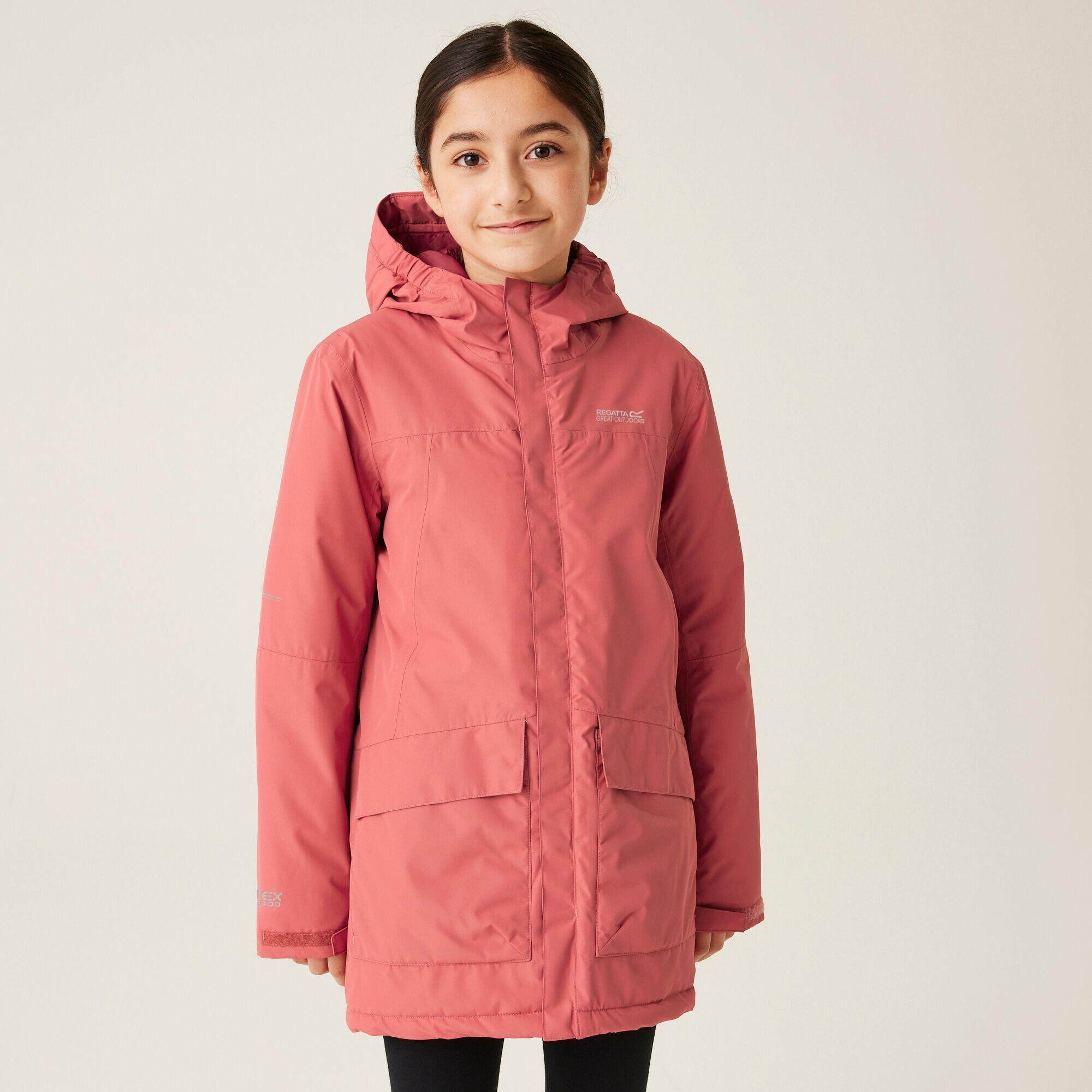 REGATTA Kinder Farbank wasserdichte, isolierte Wanderjacke