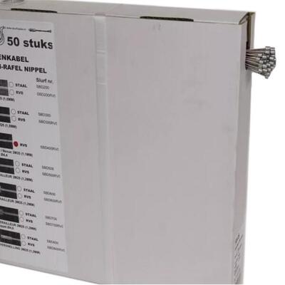 Cavo interno cambio SLURF Shimano Nexus 50 pezzi con cappucci