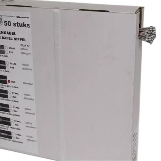 Cavo interno cambio SLURF Shimano Nexus 50 pezzi con cappucci