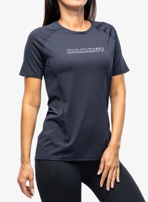 Mammut selun fl logo trekking-t-shirt voor dames