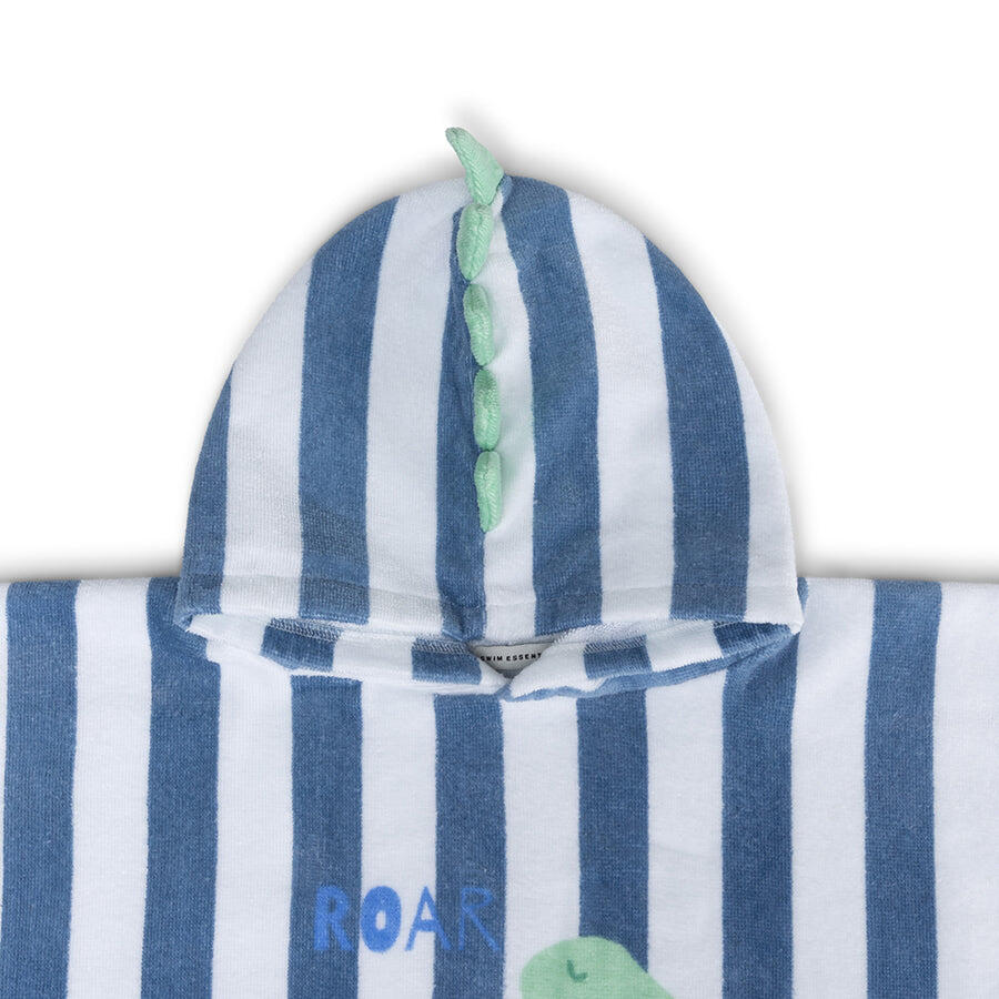 Swim Essentials | Accappatoio poncho in cotone verde in cotone 65 x 65 cm 2/4